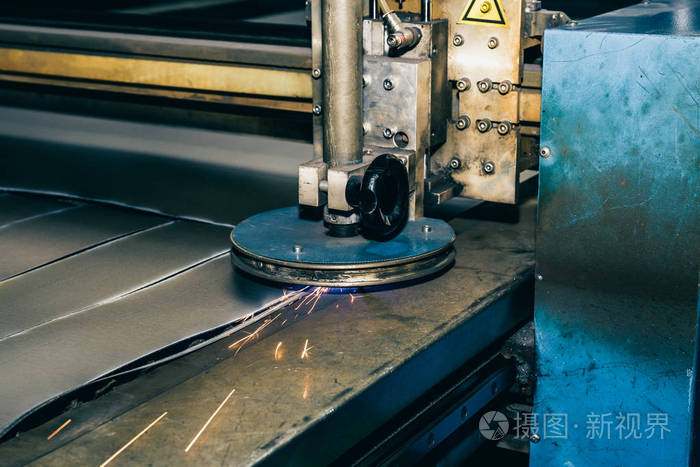 金属制品厂或工厂用电火花自动控制切割钢的数控等离子切割机